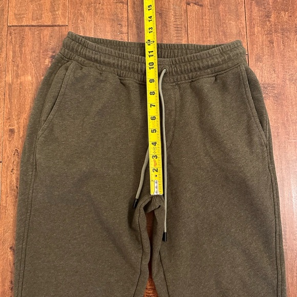 ATM Anthony Thomas Melillo Mlange French Terry Joggers in Olive Green Sz Small - Picture 6 of 13